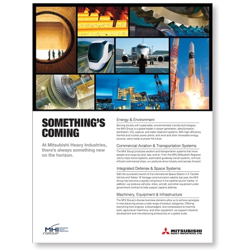 Mitsubishi Heavy Industries corporate ad